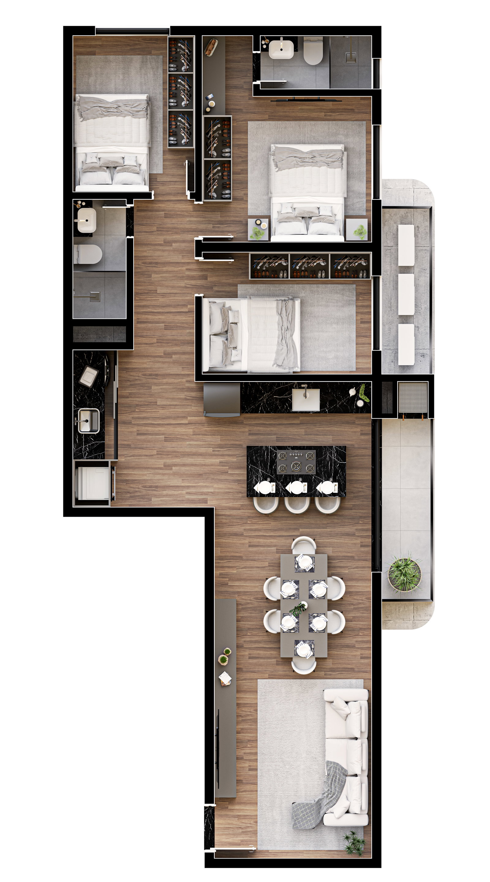 Planta 6 de Residencial Maranata
