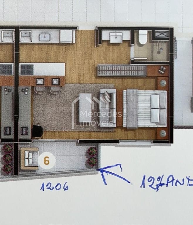 Foto 7 de Apartamento 1 suíte à venda · Praia Brava, Itajaí