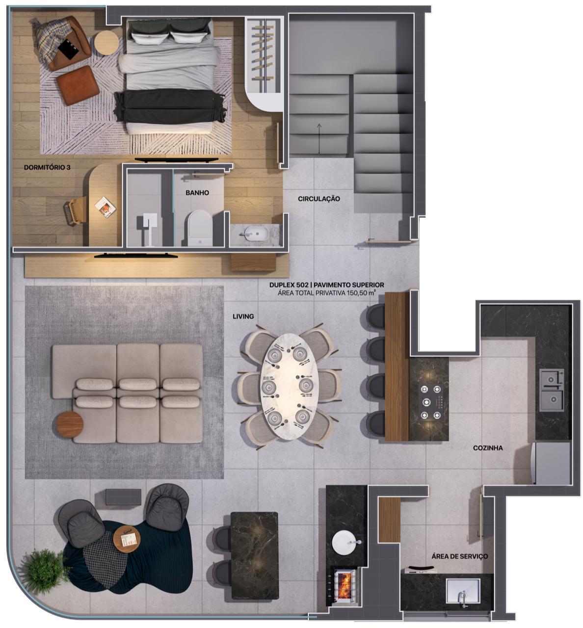 Planta 3 de Blue Sea