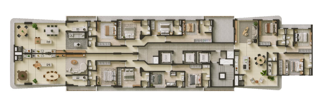 Planta 2 de The Edge Tower