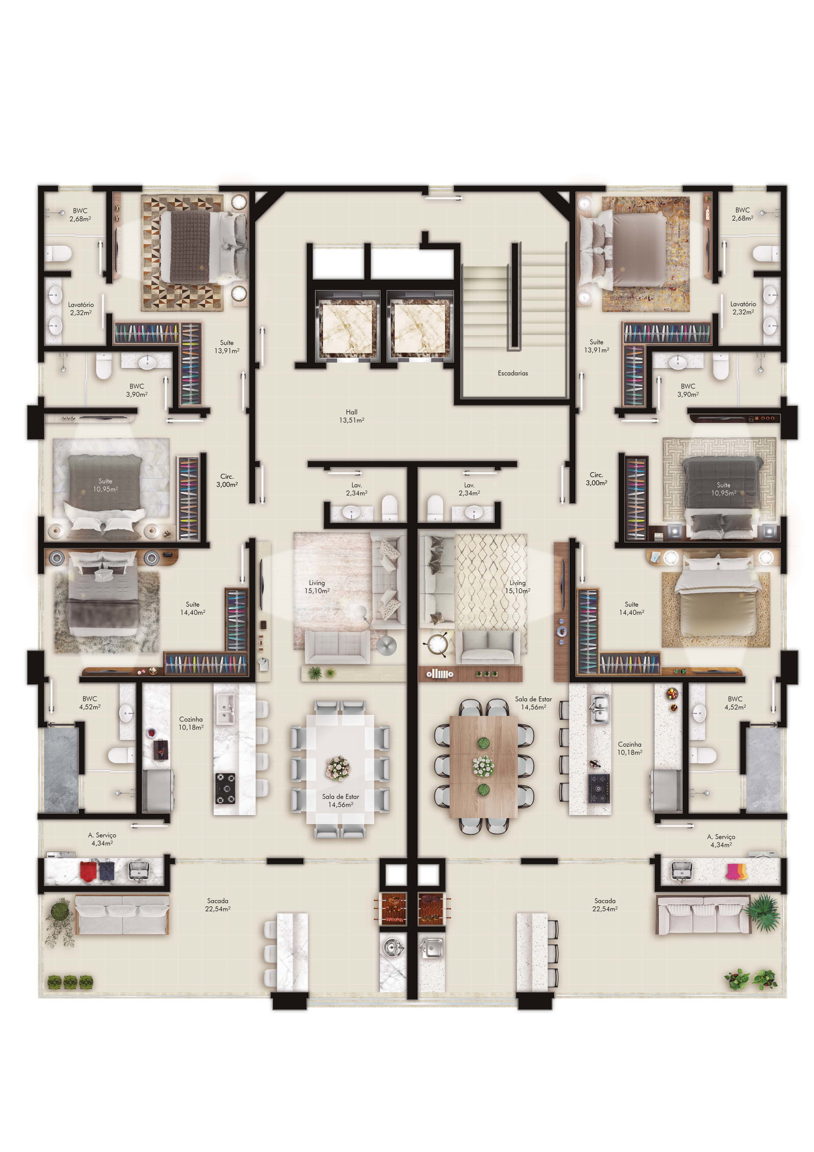 Planta 8 de Spazio Marine