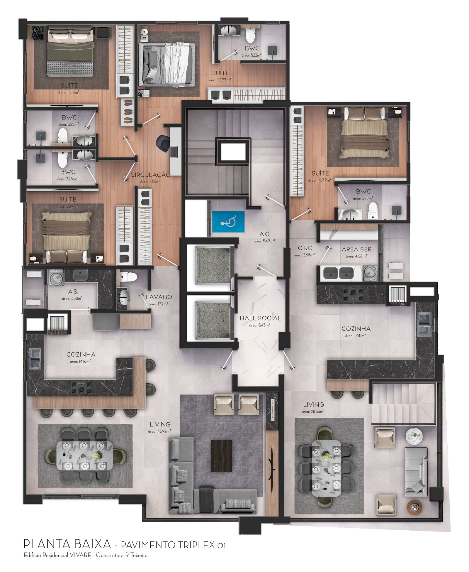 Planta 11 de Vivare Residence