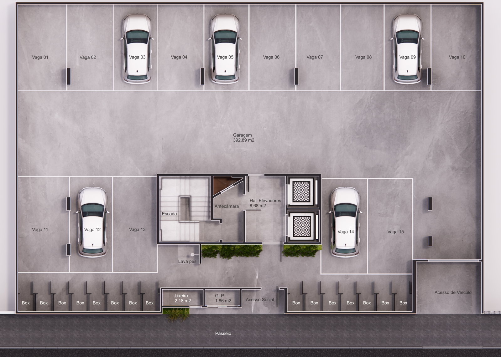 Planta 2 de Oceaníc Residence