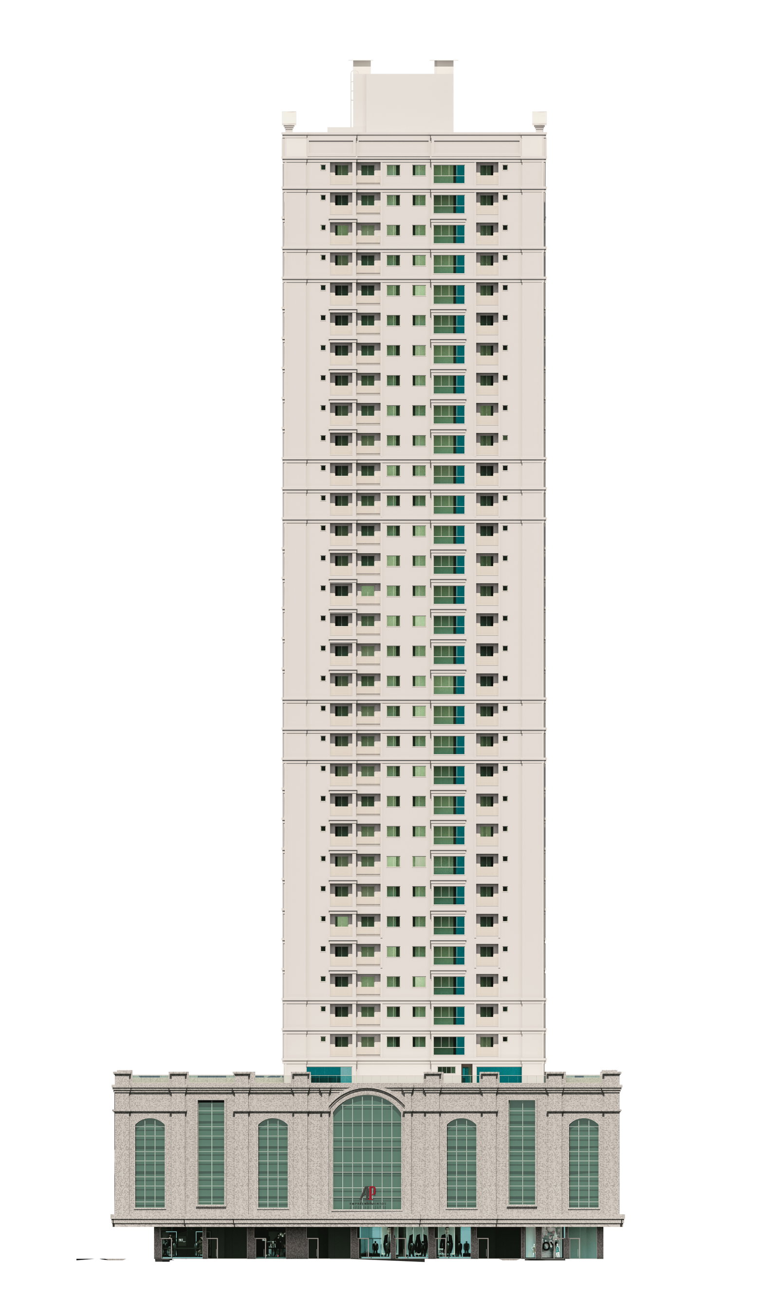 Planta 1 de AP Towers Porto Belo - Fase 01