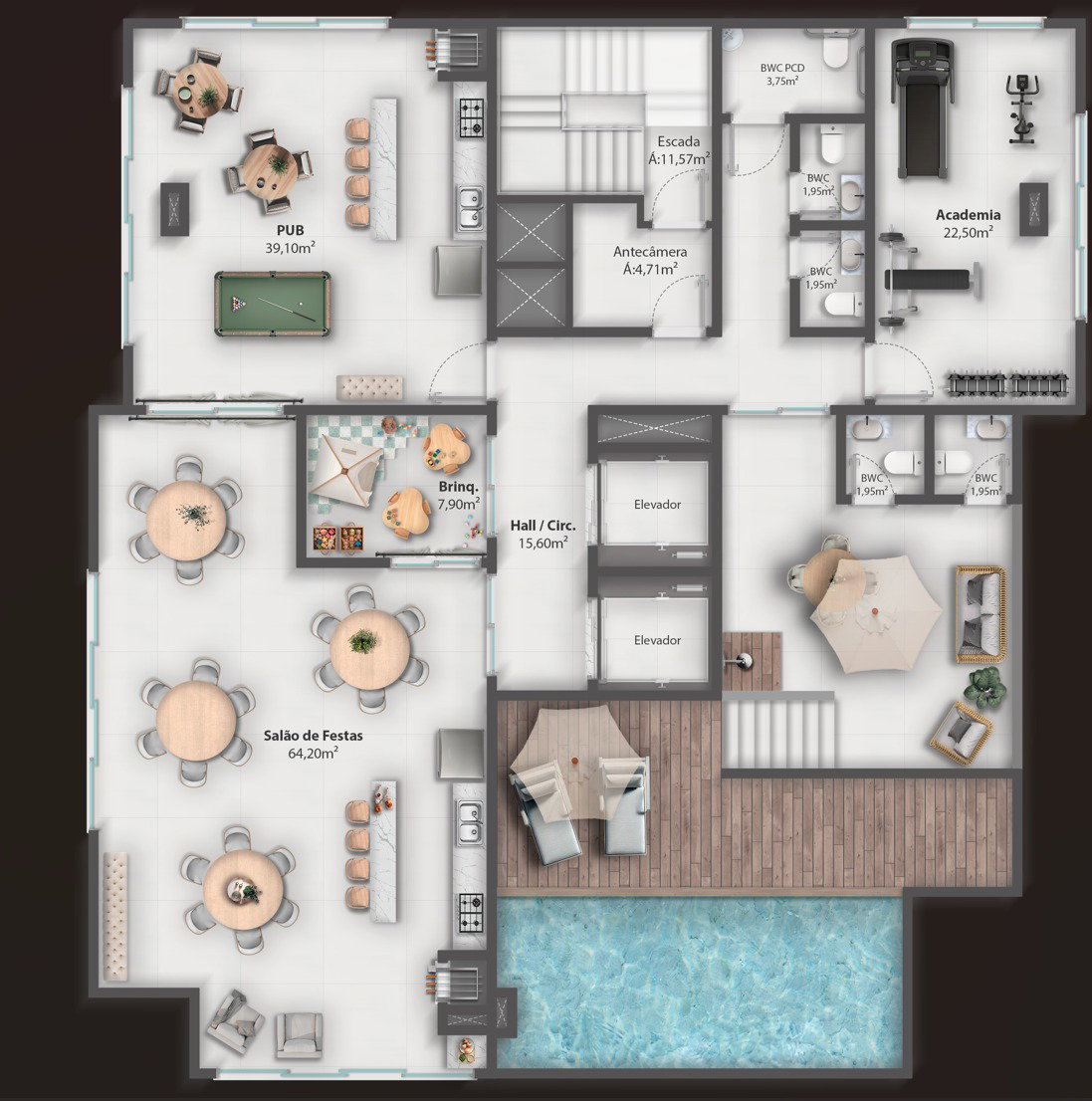 Planta Lazer do Aximo 693
