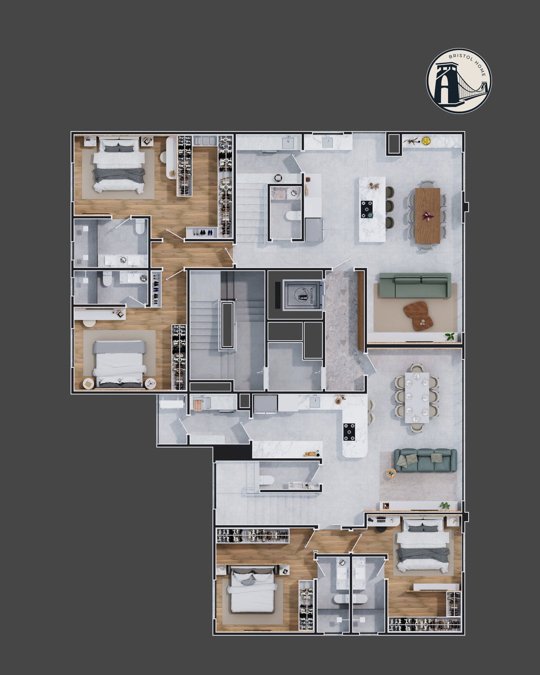 Planta 2 de Bristol Home