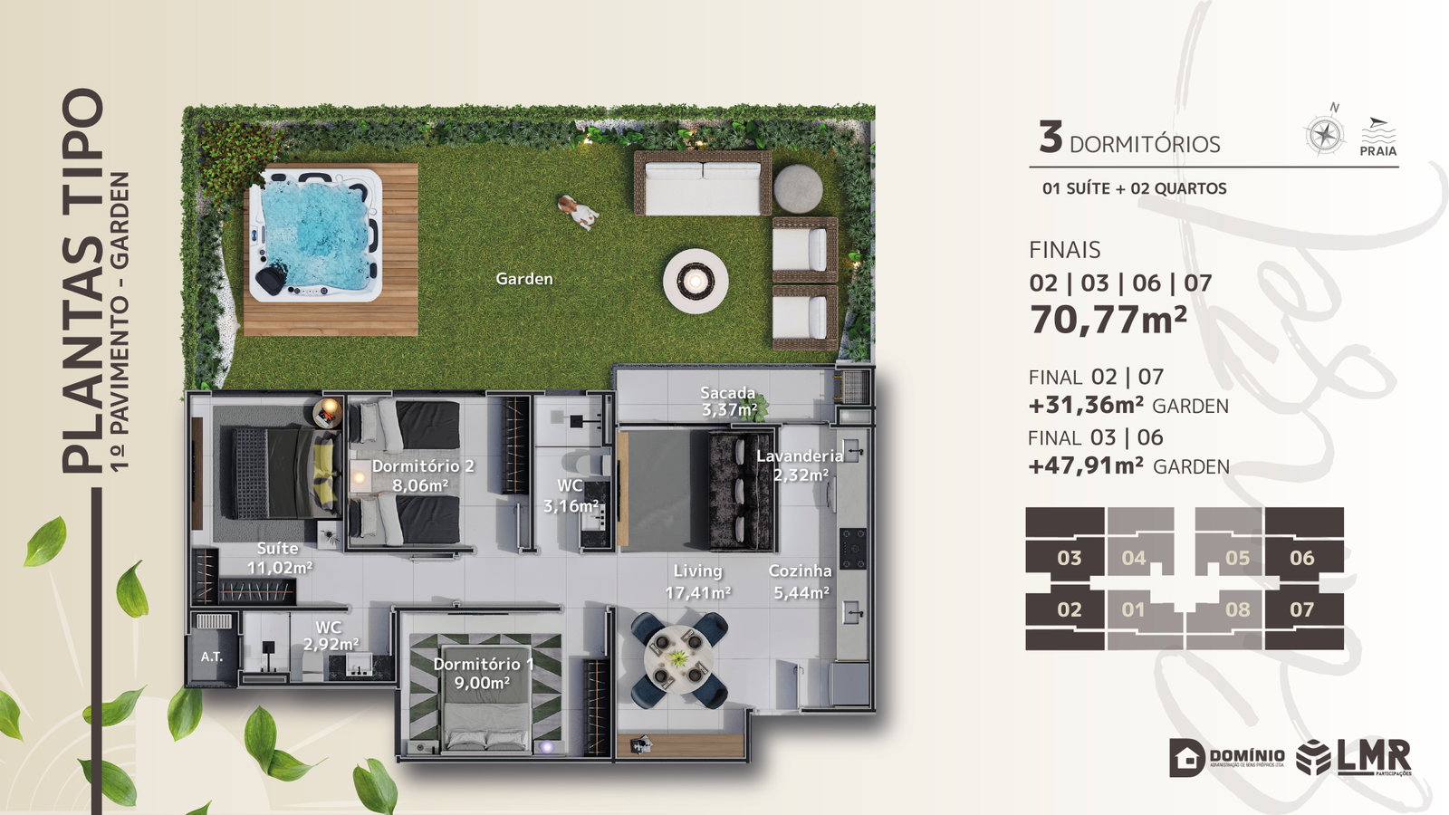 Planta 6 de Golden Sunset Residence
