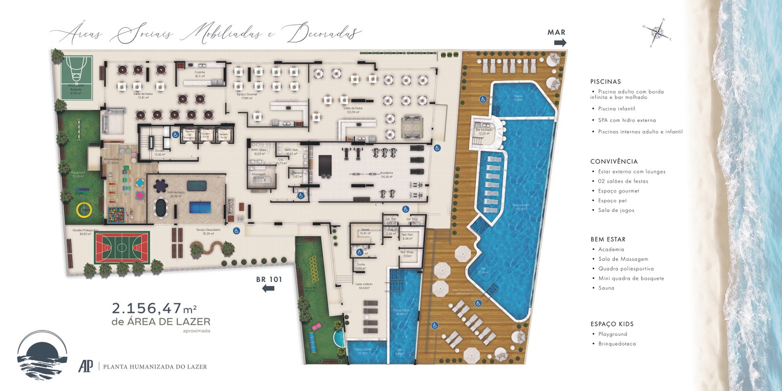 Planta 1 de Oceanic Tower Residence