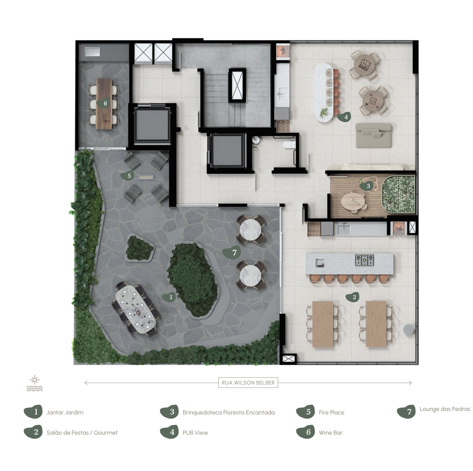 Planta 6 de Alma Seahouses
