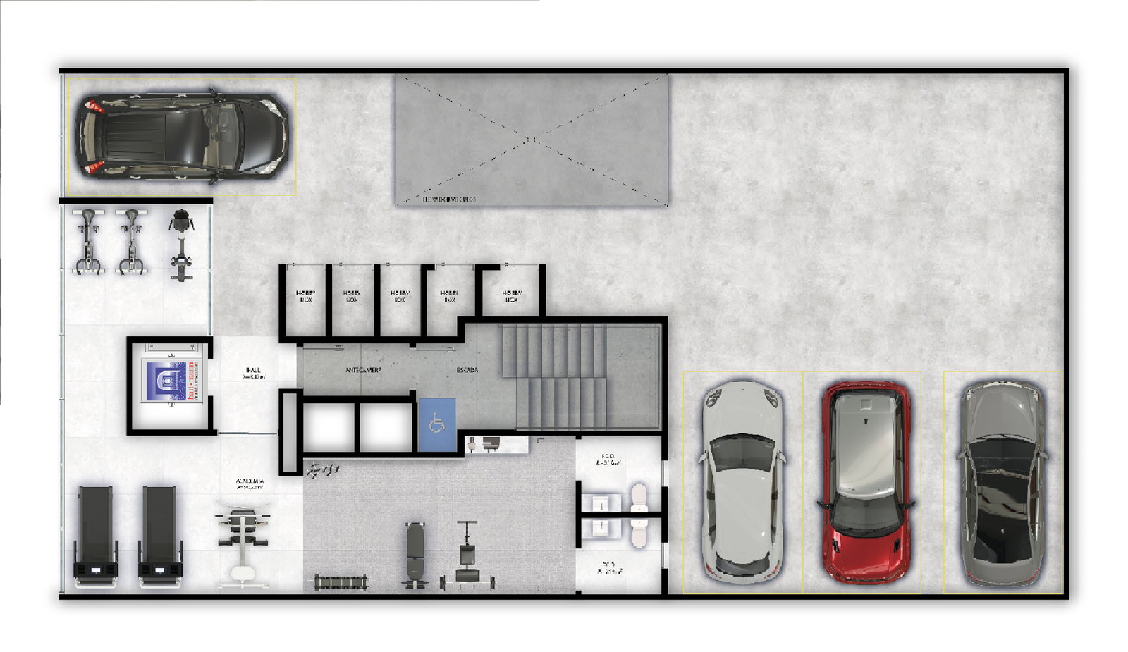 Planta 1 de Athena's Residence