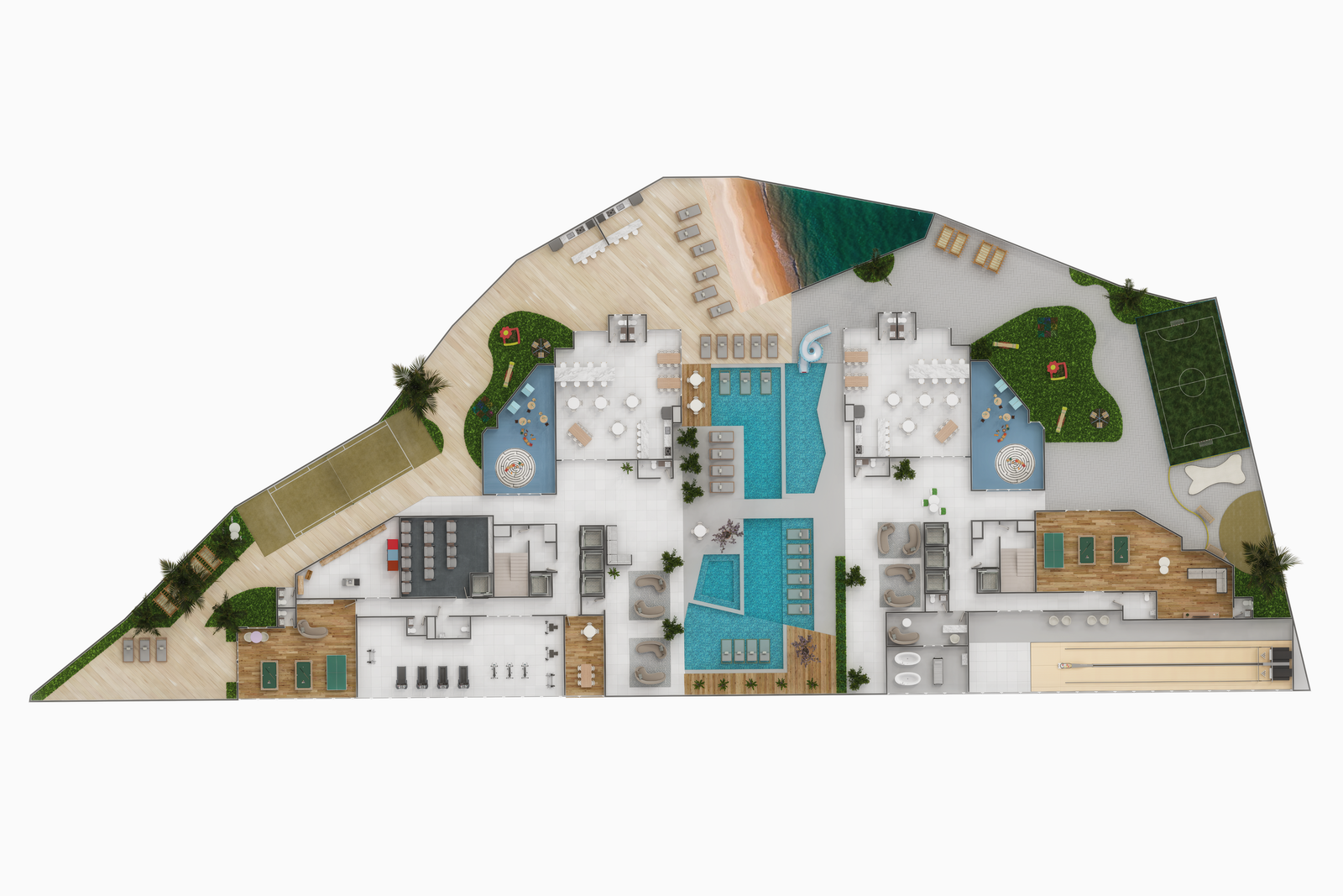 Planta 1 de Porto Villa Home Club