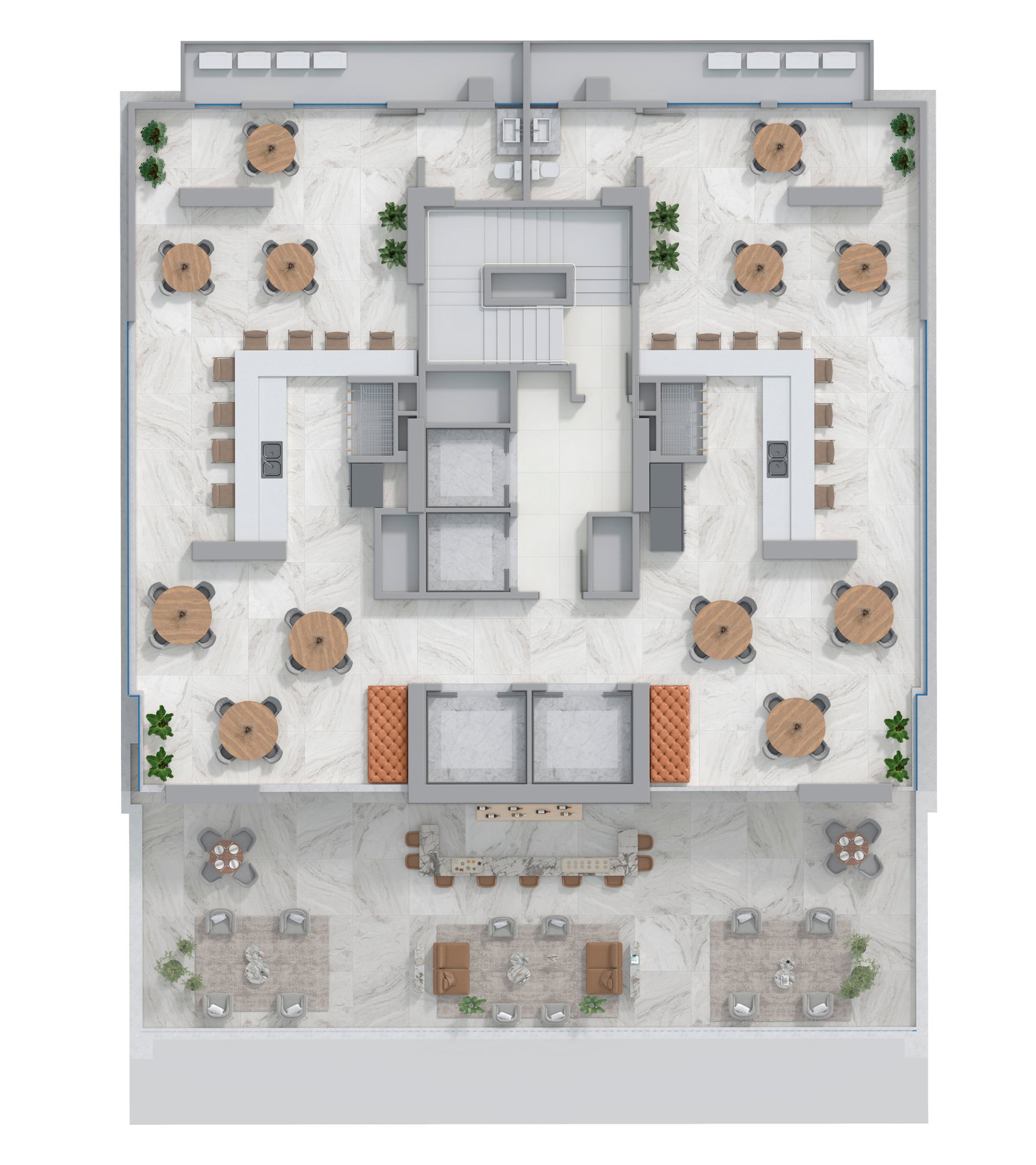 Planta Lazer (2 de 3) do Legacy Vertical Home