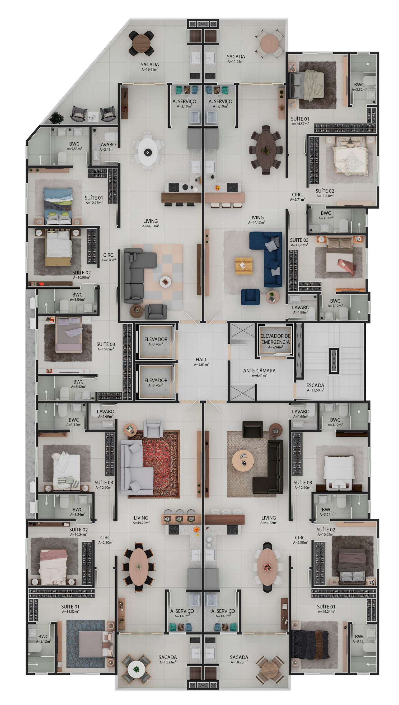 Planta 1 de Zurich