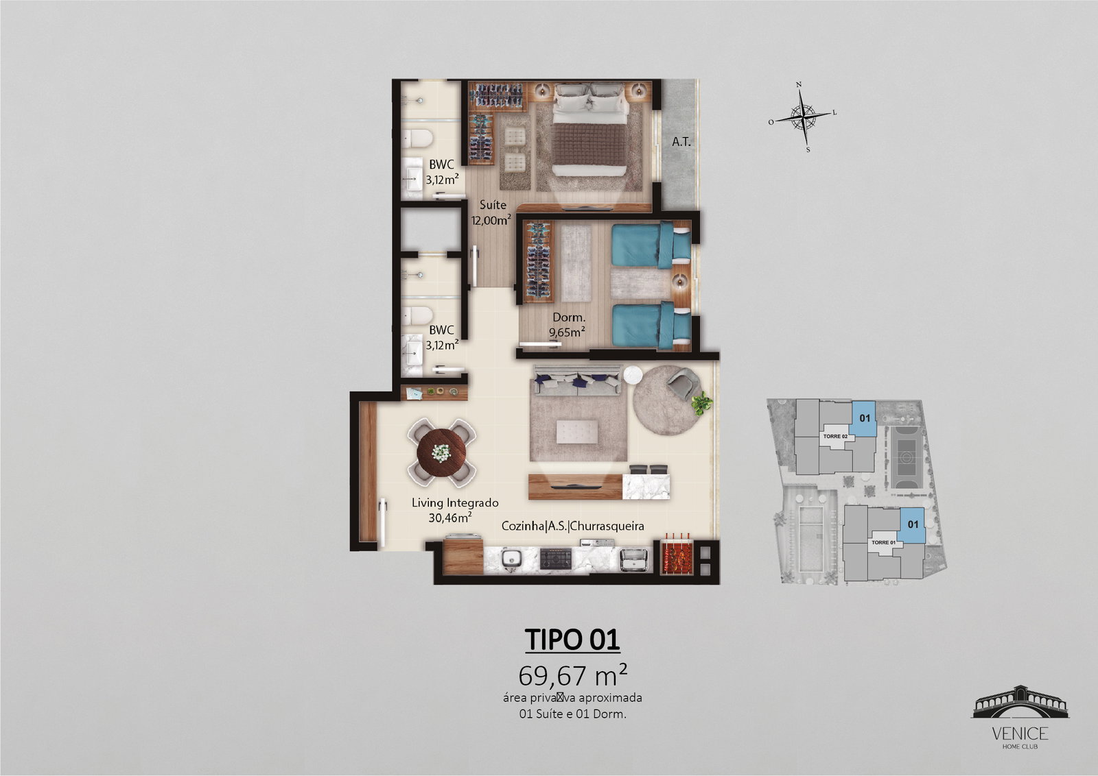 Planta 4 de Venice Home Beach