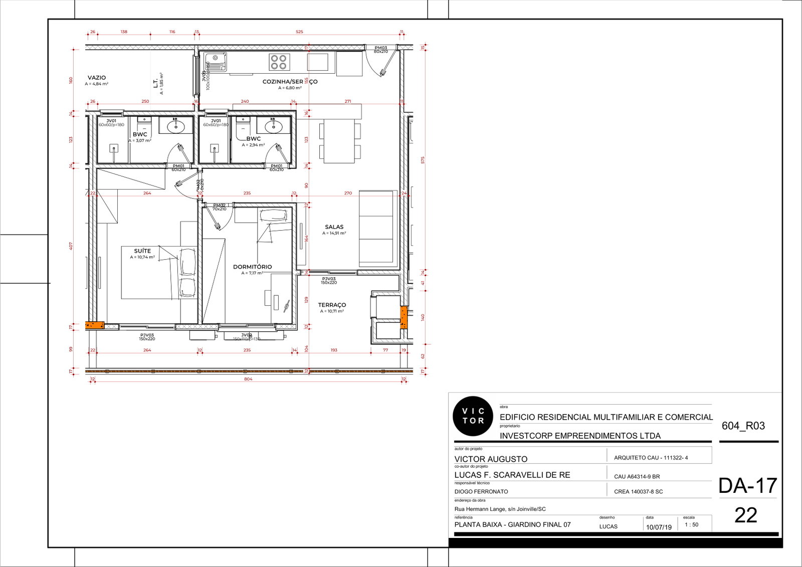 Planta 46 de Costa Club