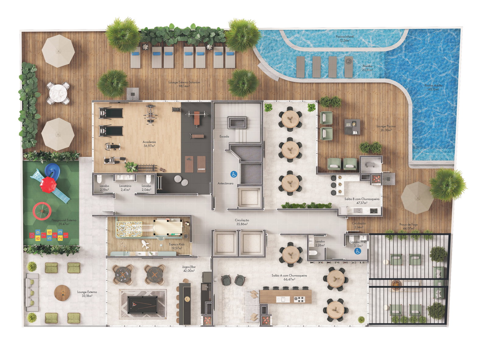 Planta 1 de Aimè Residence