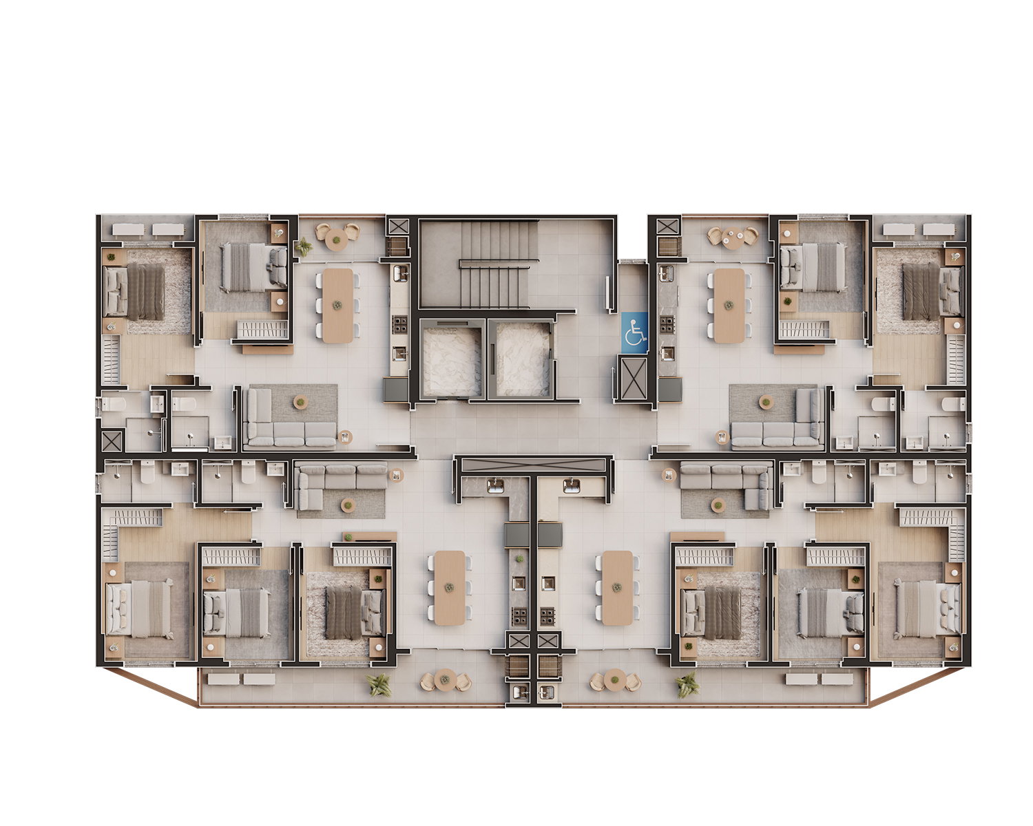 Planta 4 de Seventy