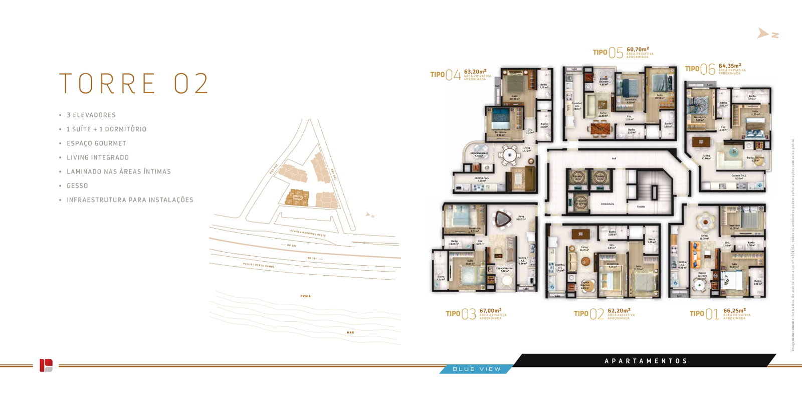 Planta 3 de Blue View