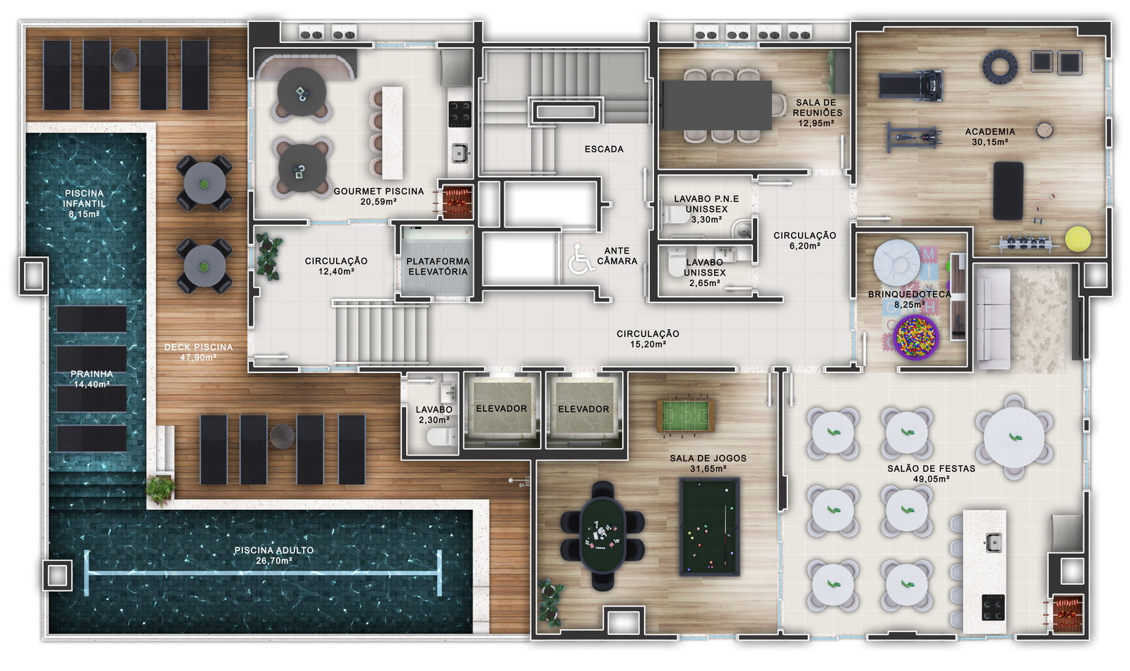 Planta 1 de Residencial Efrata