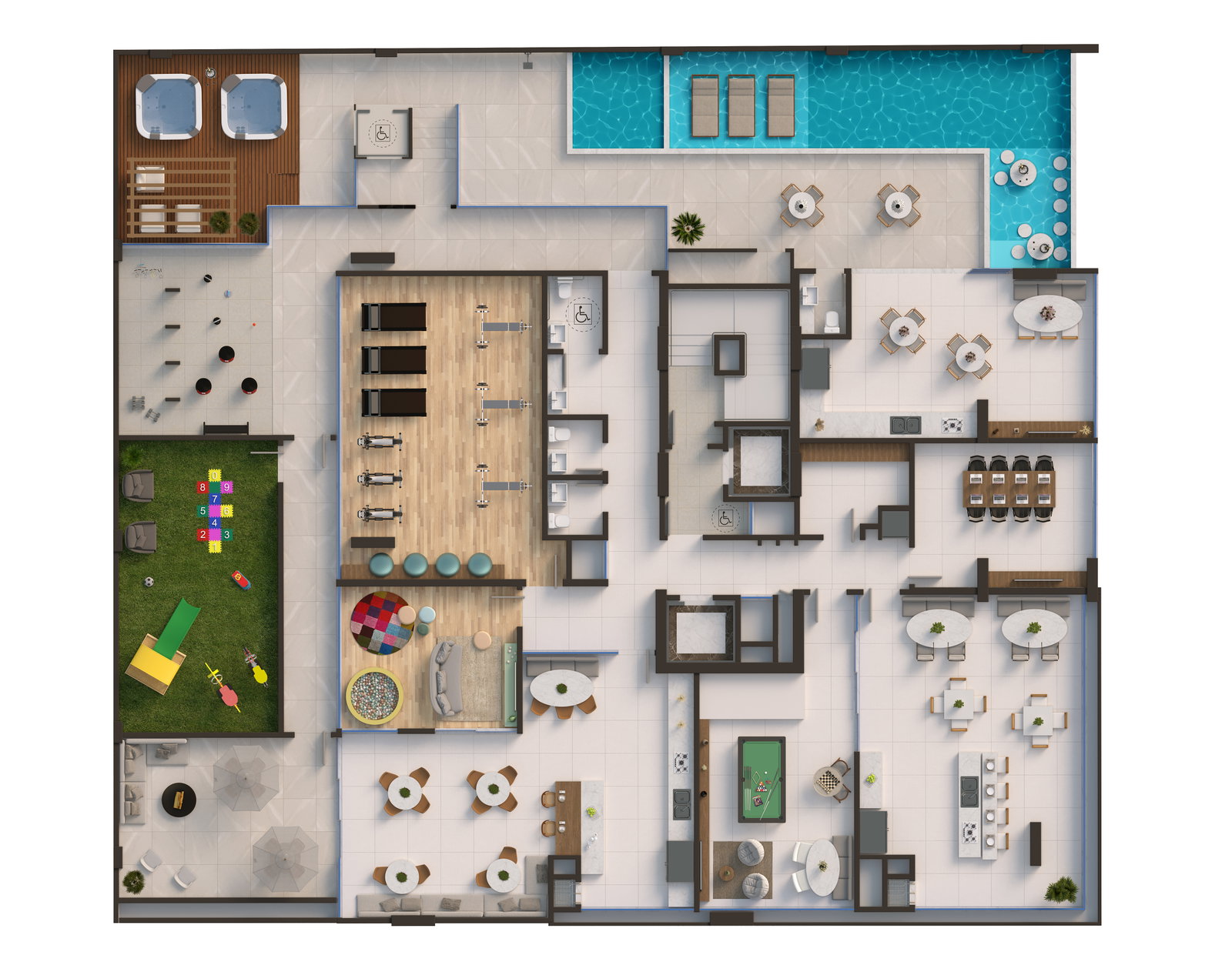 Planta 1 de Square
