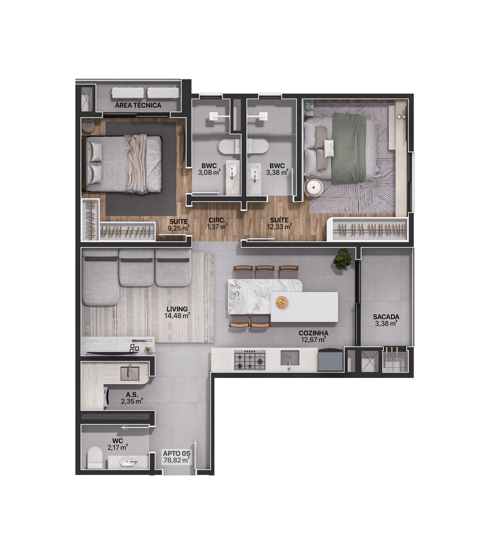 Planta 13 de Porto Cerro
