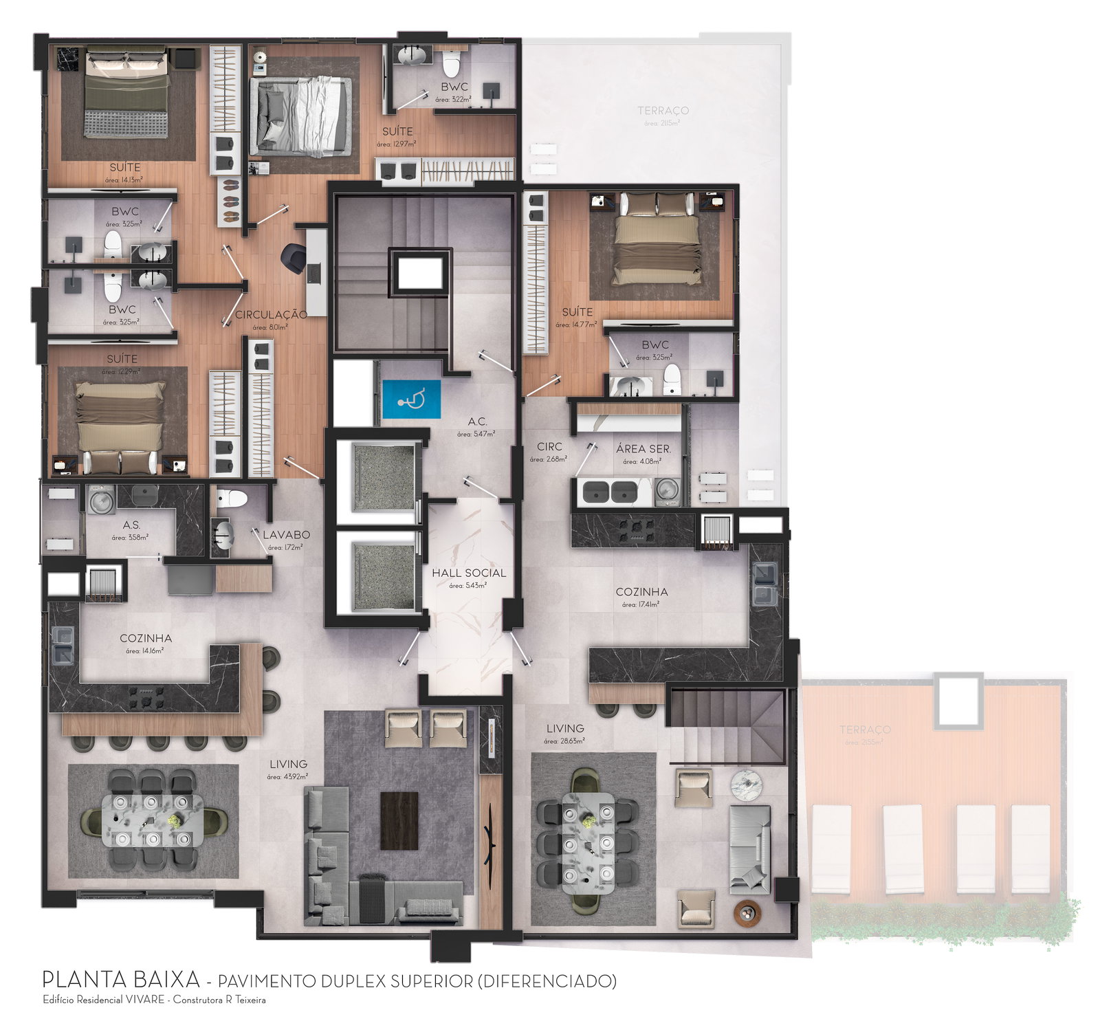Planta 8 de Vivare Residence