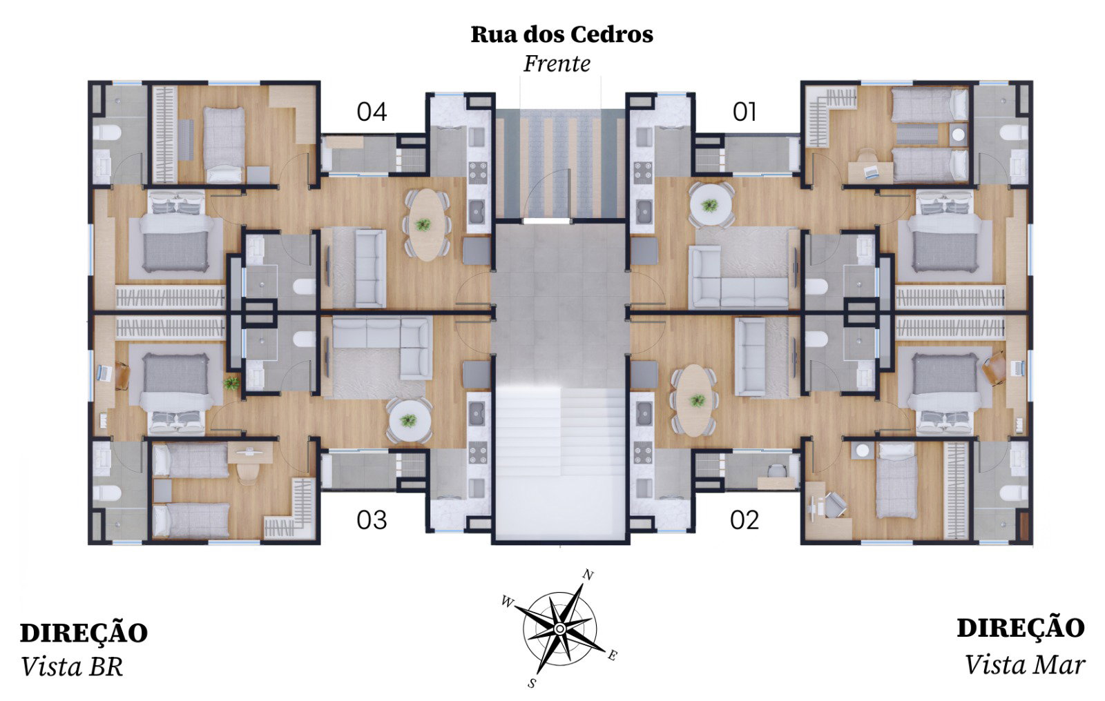 Planta 2 de Residencial Malbec