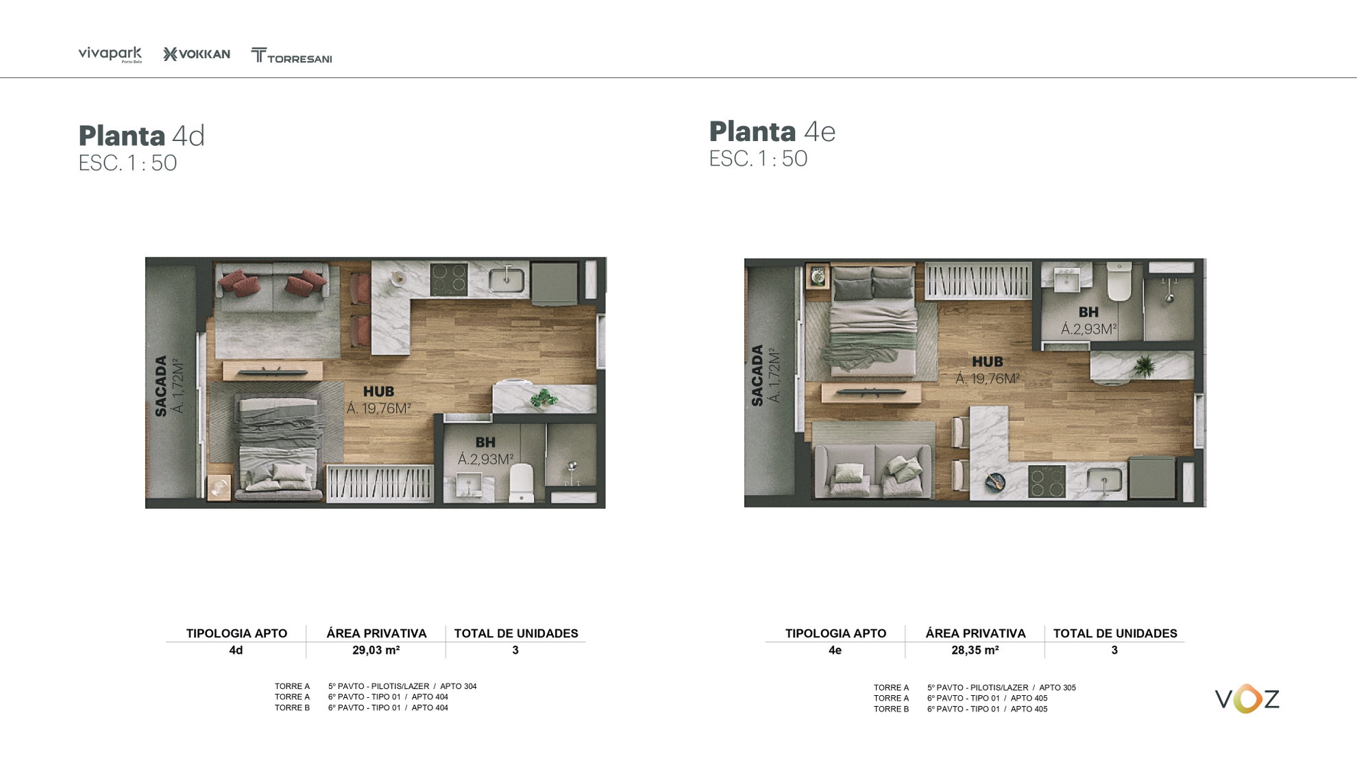 Planta 4d do Edifício Voz