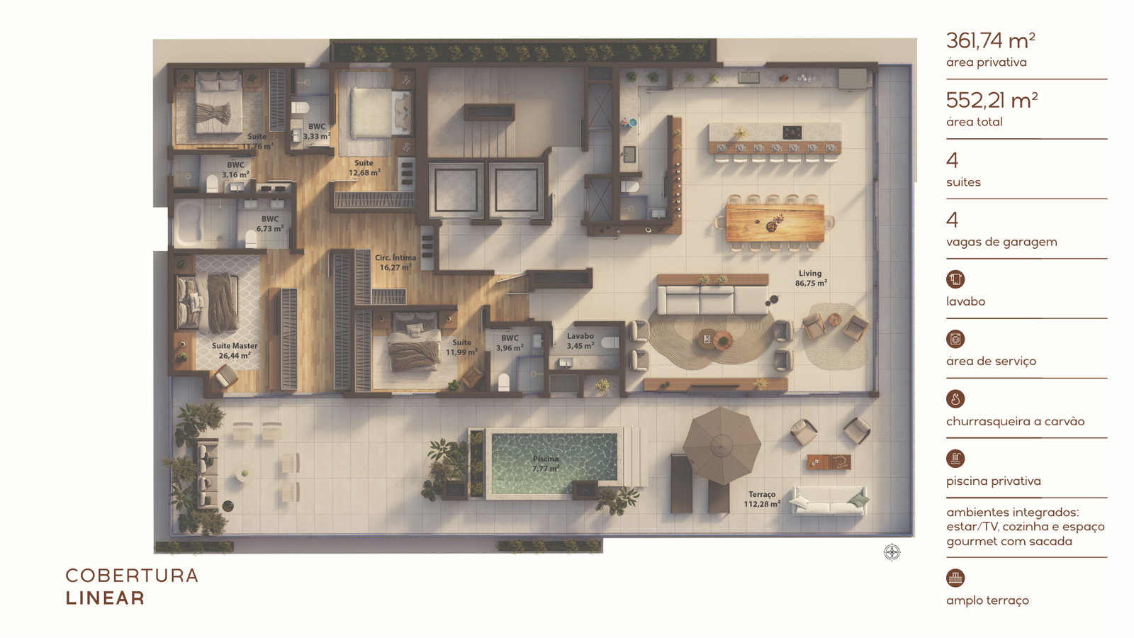 Planta 5 de Aura Living Home