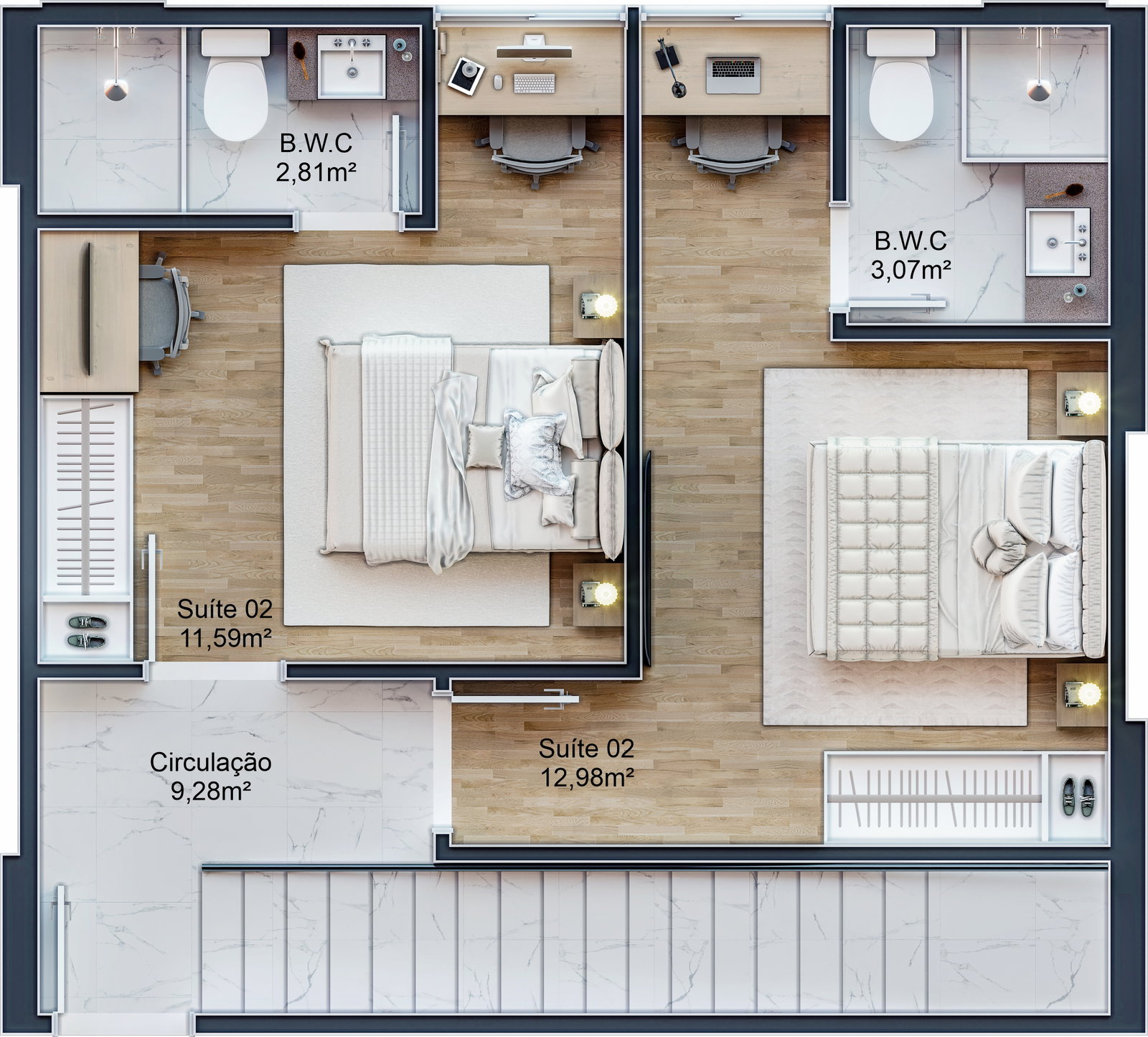 Planta 4 de Esplêndido Residence