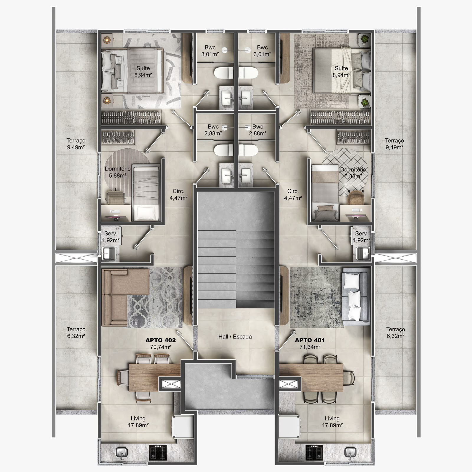Planta 3 de Bora Bora Residence Village