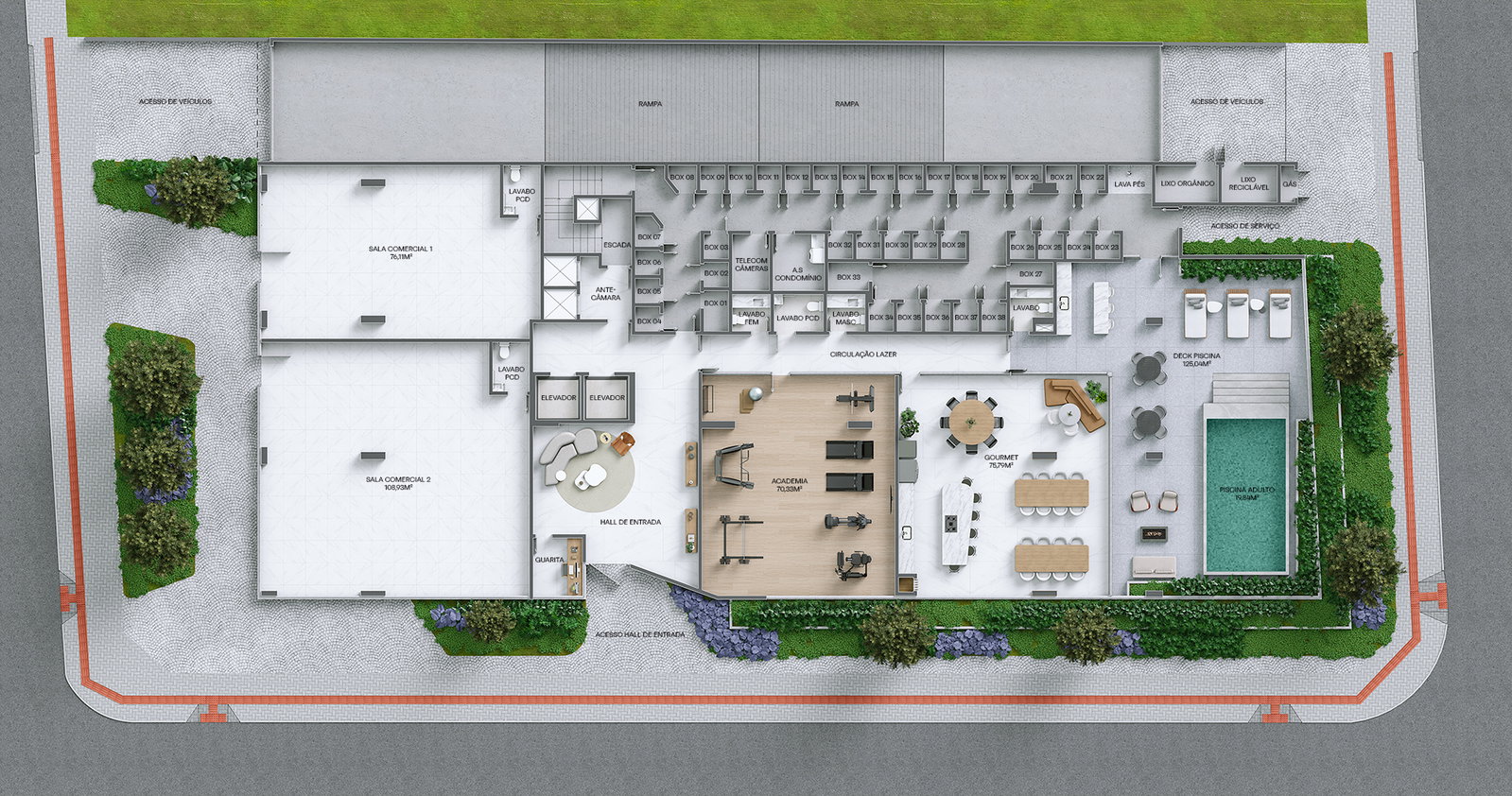 Planta 4 de Brava Fascine