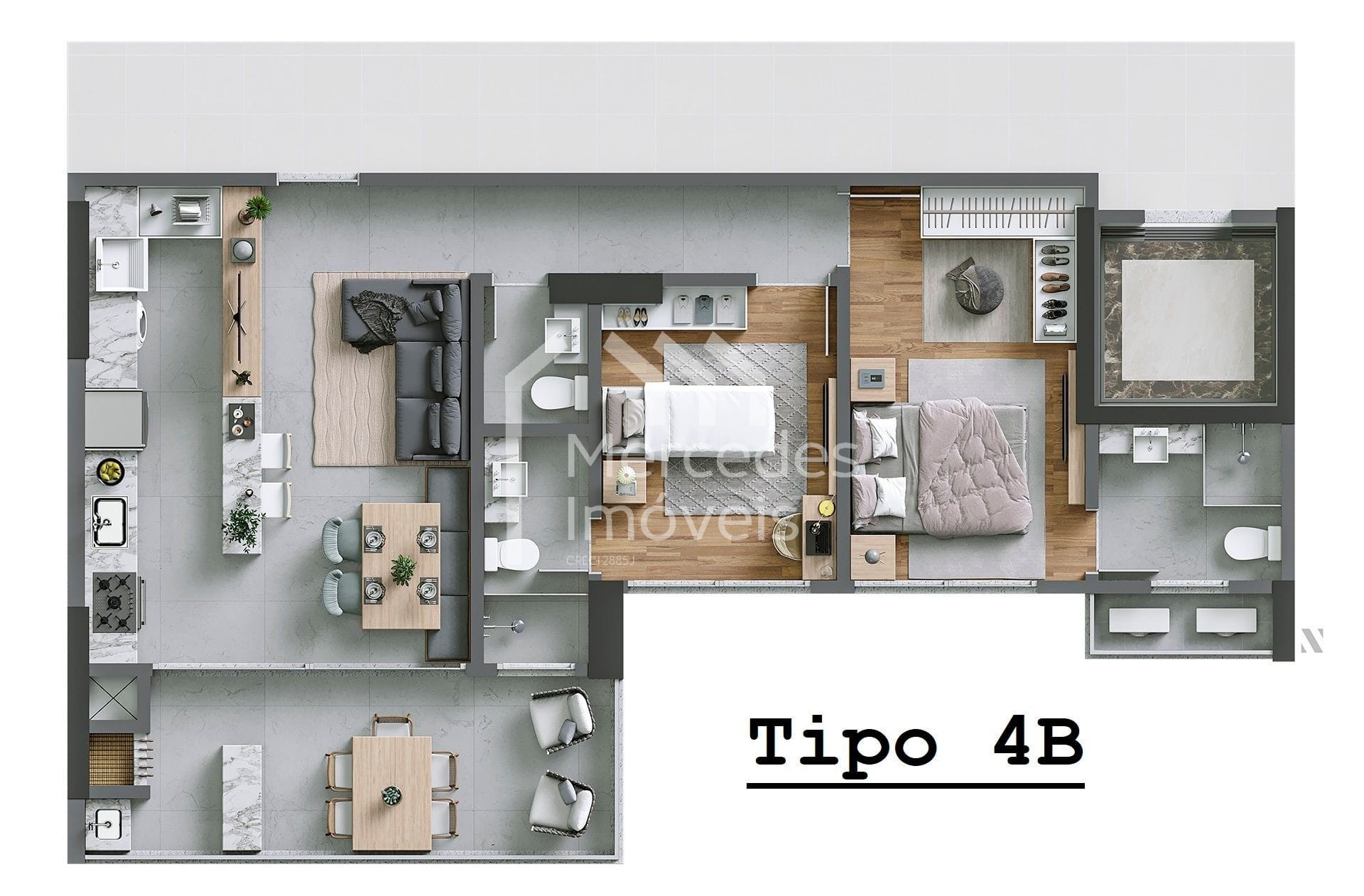 Foto 51 de Apartamento 2 suítes à venda · Praia Brava, Itajaí · Lotisa Torres da Brava - Sirena