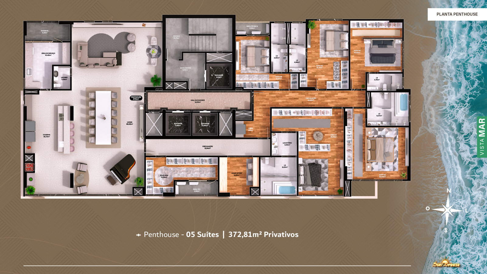 Planta 4 de Sun Breeze