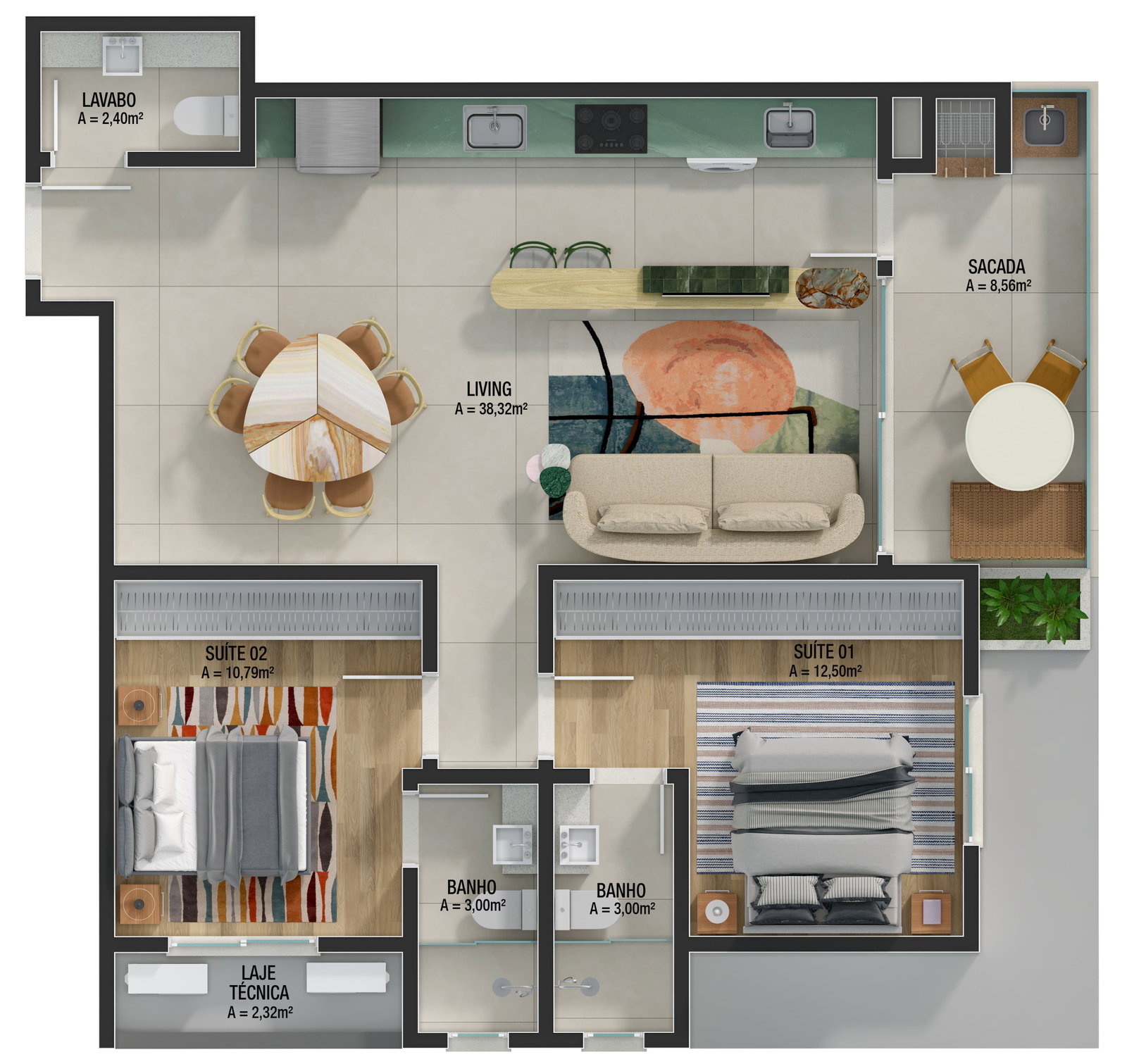 Planta 5 de Brava Ocean