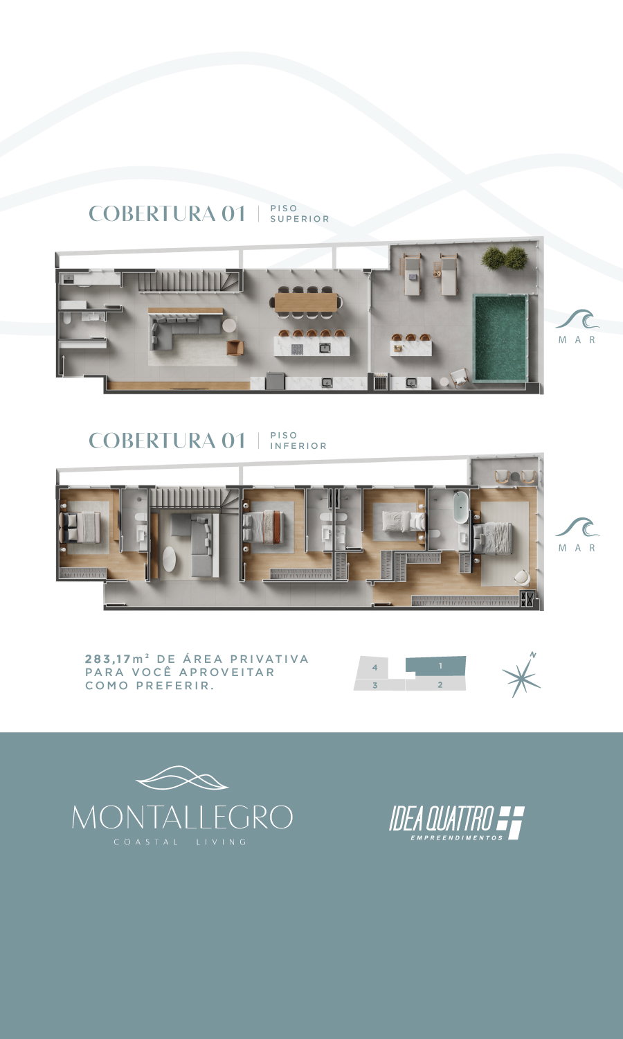 Planta 6 de Montallegro Coastal Living