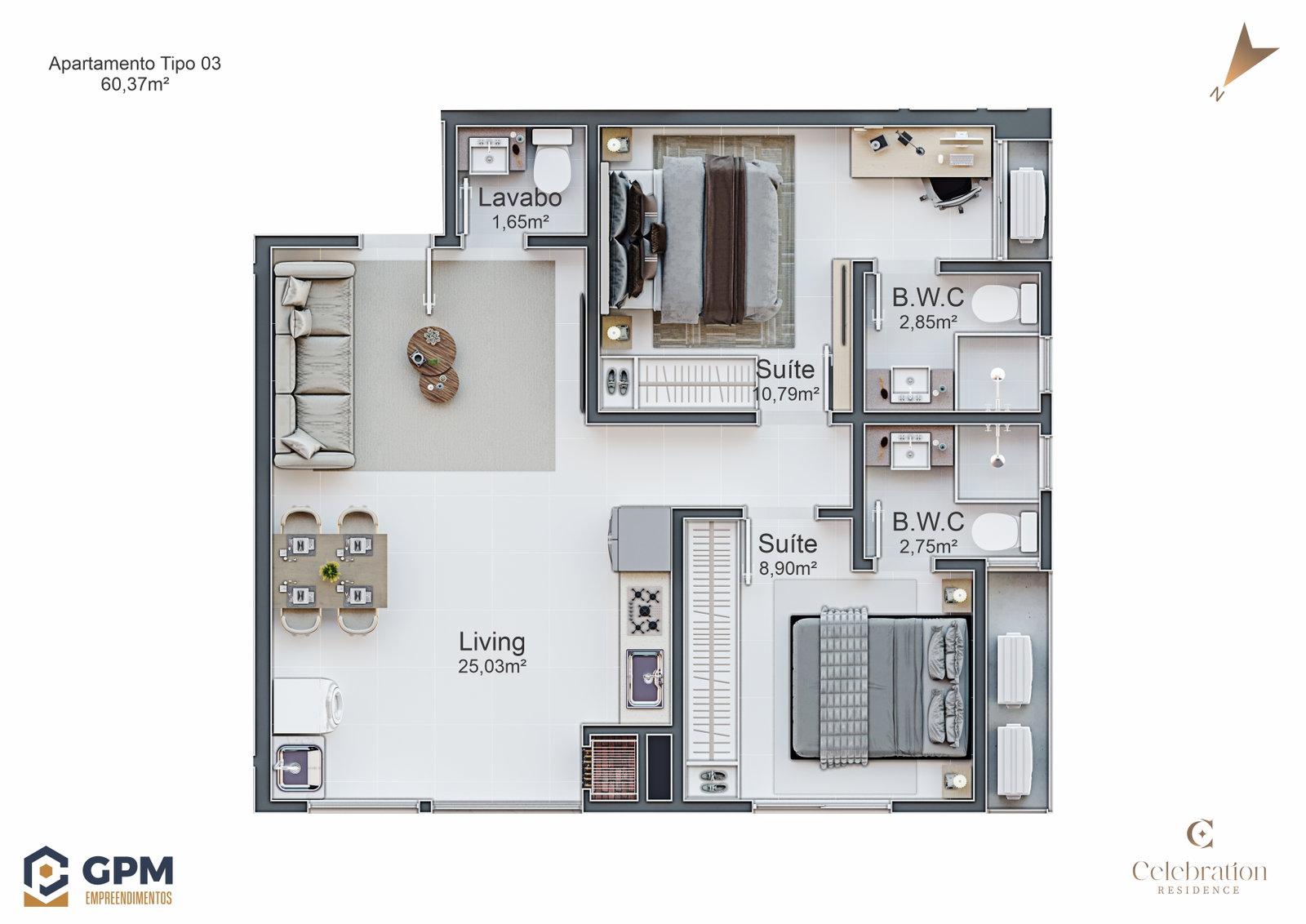 Planta 4 de Celebration Residence