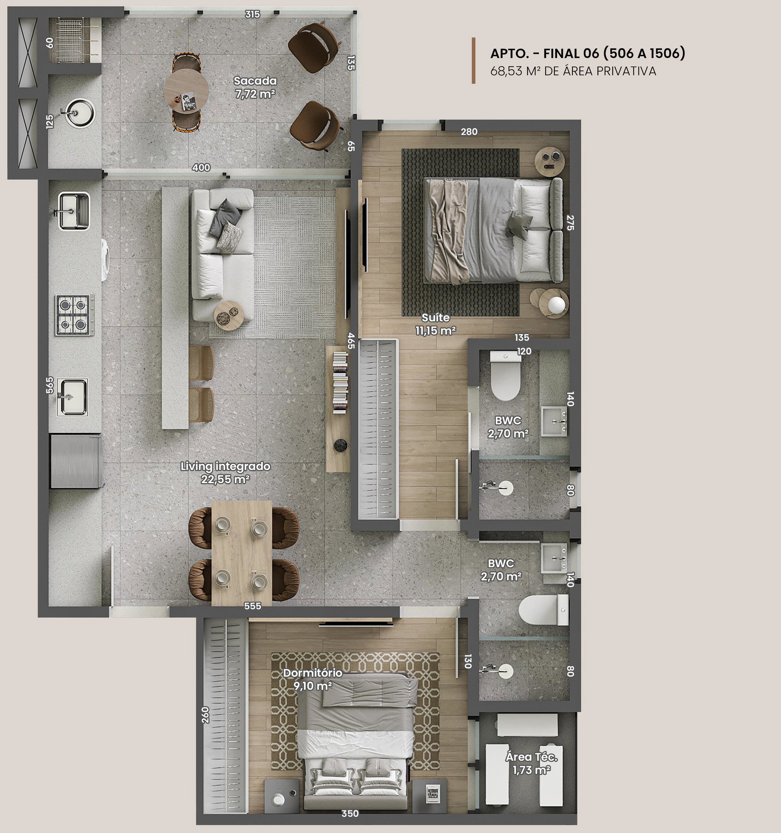 Planta 9 de Ravello Residence