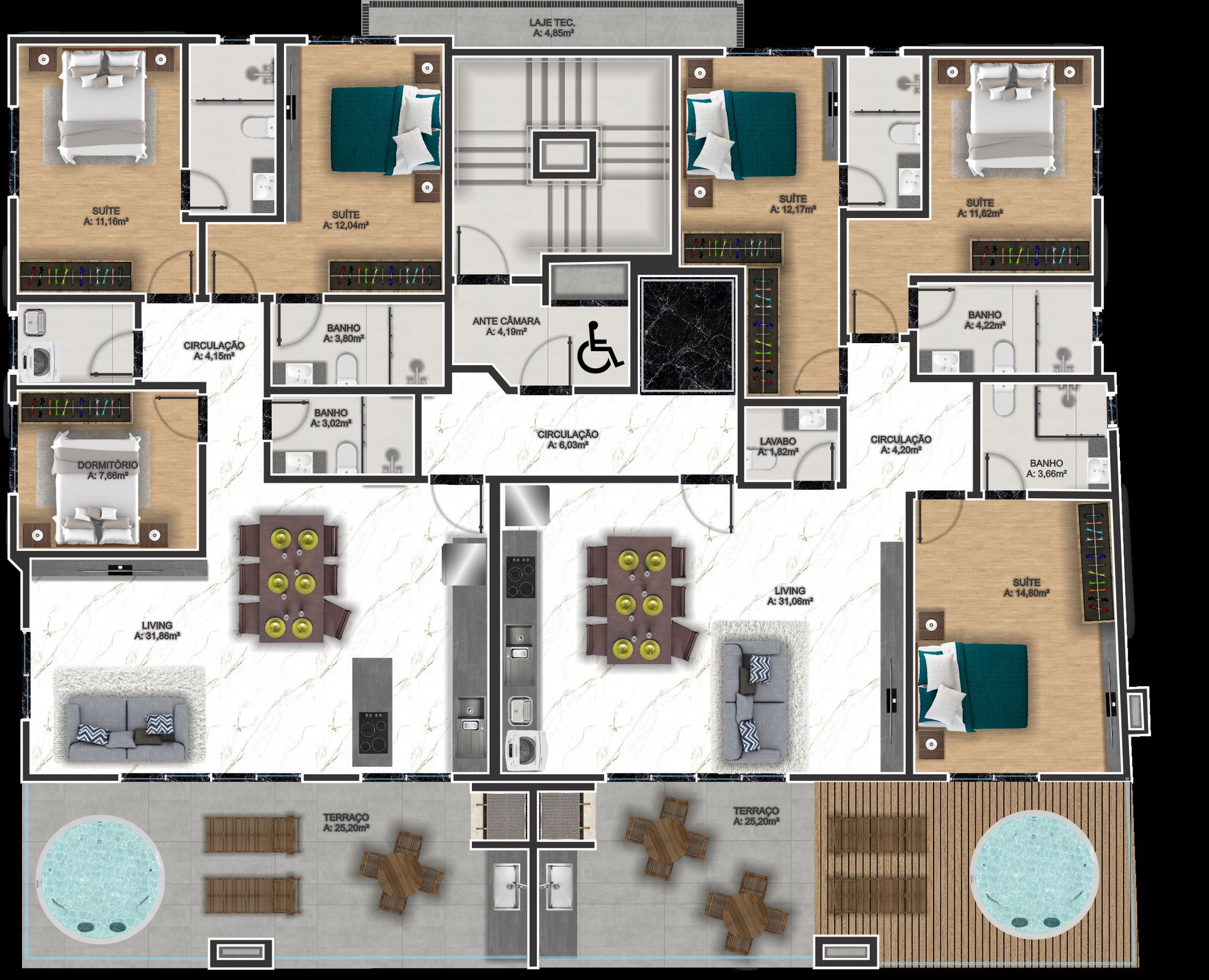 Planta 2 de Dressler Residence