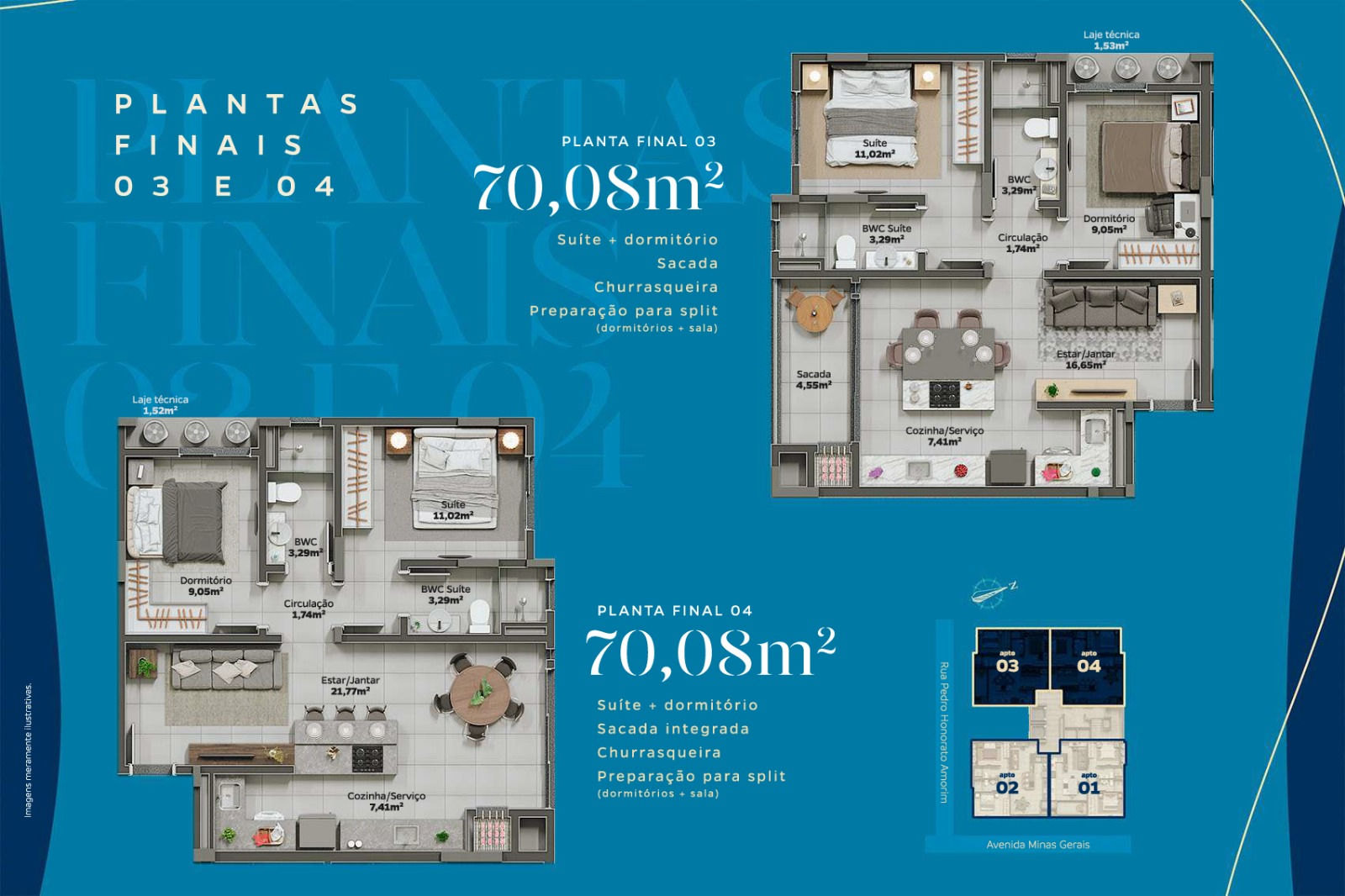 Planta 2 de Saint Pierre Residence