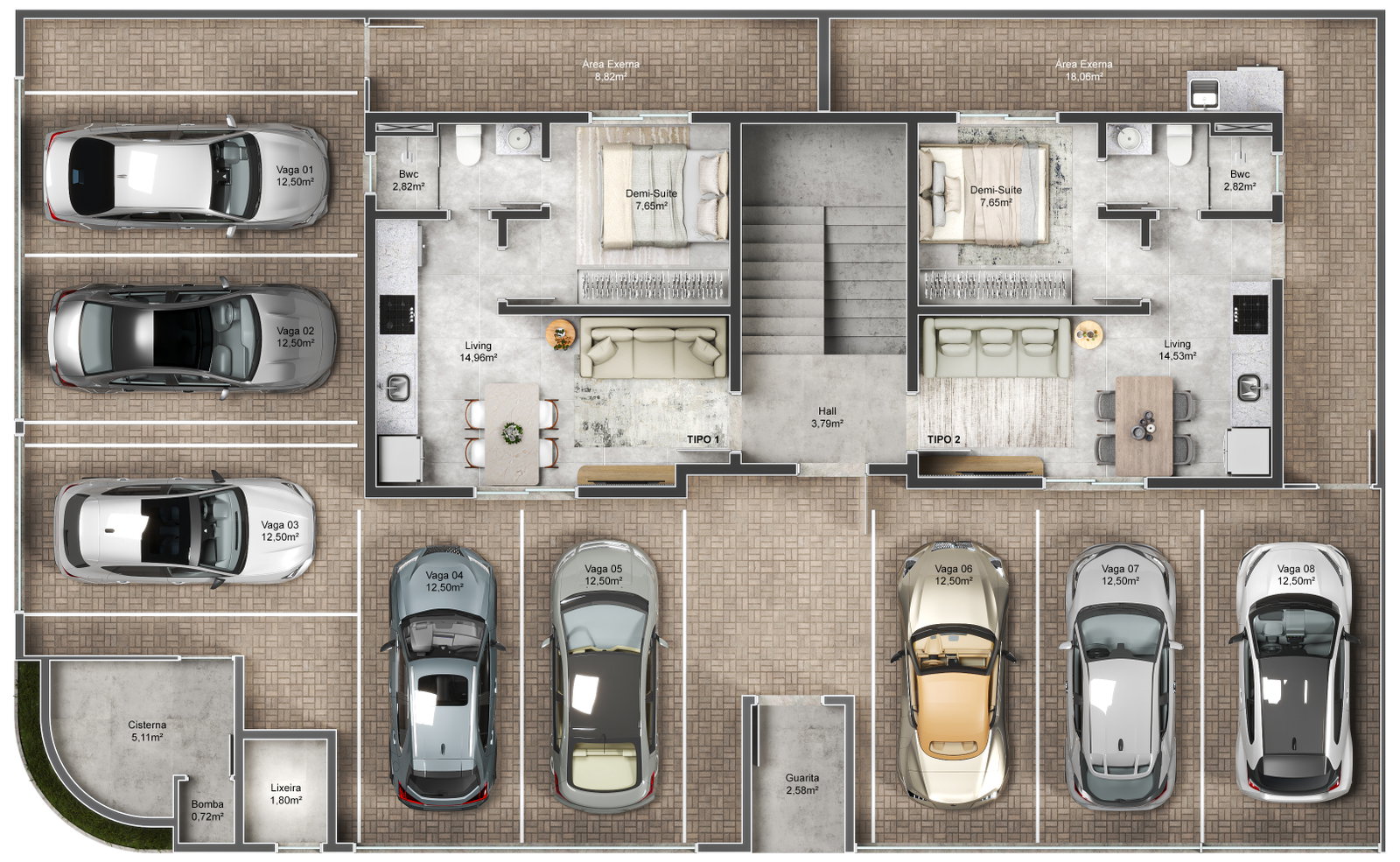 Planta 2 de Stay Itajuba