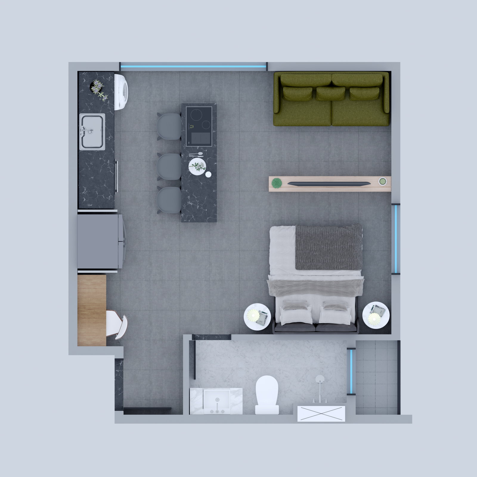 Planta 4 de One Residence