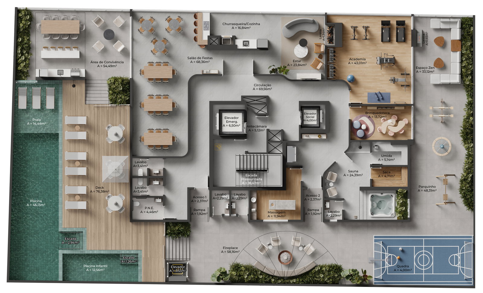 Planta 11 de Toscano Residenze