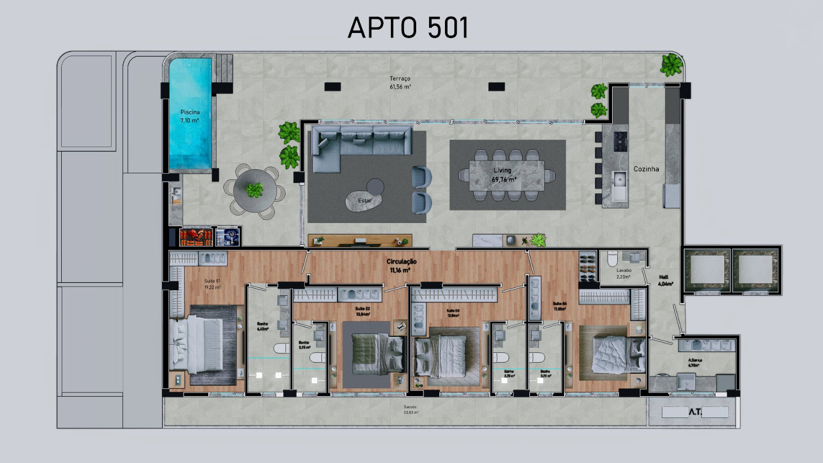 Planta 6 de Brava Dreams