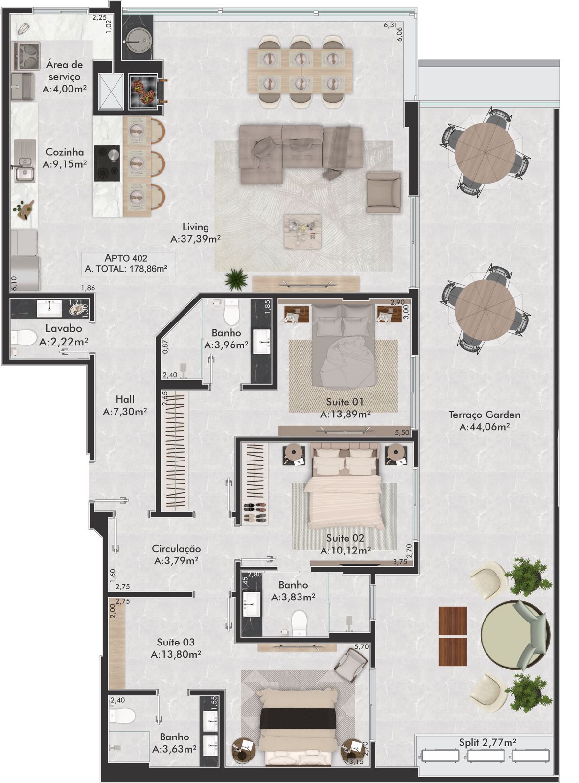 Planta 15 de Symphony
